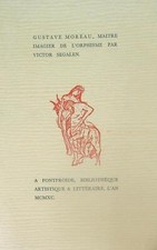 GUSTAVE MOREAU, MAITRE IMAGIER