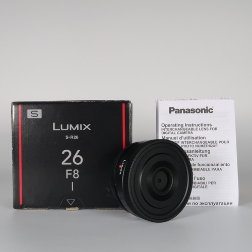 Panasonic lumix 26mm f8 - s,