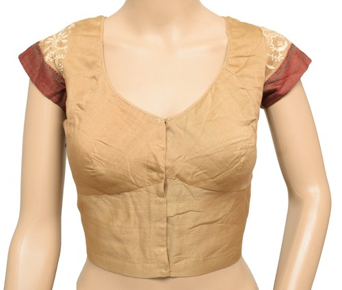 Camicetta sari marrone sushila - marrone,