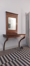 consolle '800 stile impero con specchiera originale