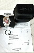 Zenith Defy A7682 Rare Red