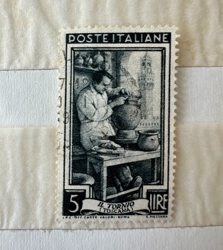 Francobollo raro italia - francobollo, "il