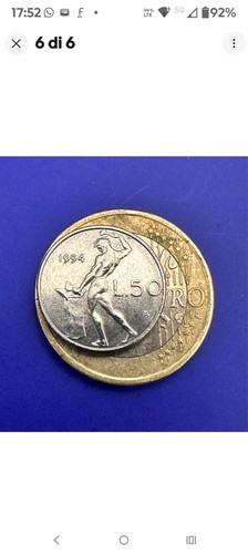 Lire piccole 1994 moneta - lire,