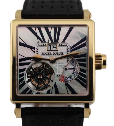 Roger dubuis golden - golden, square