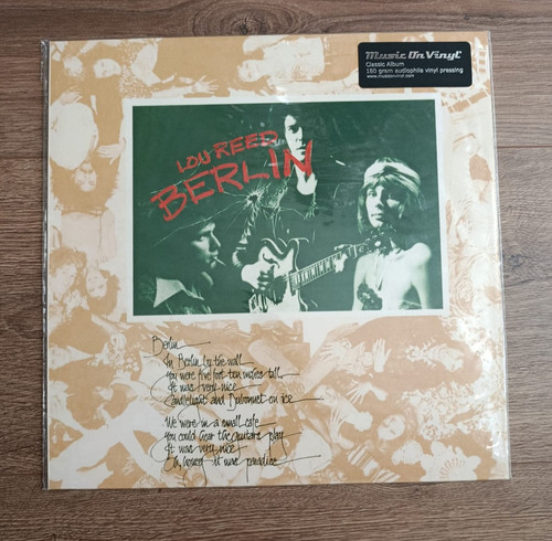 Lou reed berlin vinile vinyl - reed,