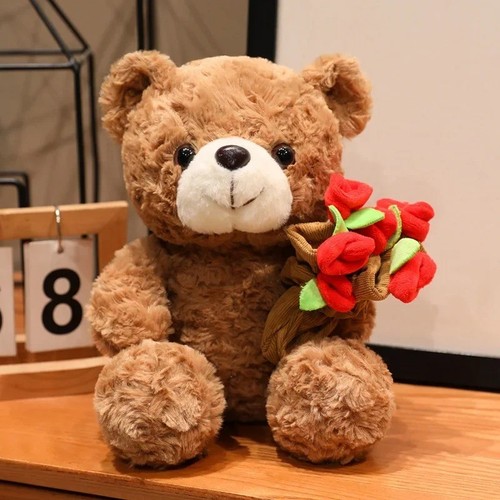 Peluche orso marrone - , con