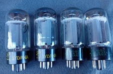 4 x Sylvania 6L6 GC USA Tube