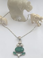 Ciondolo e collana artigianale