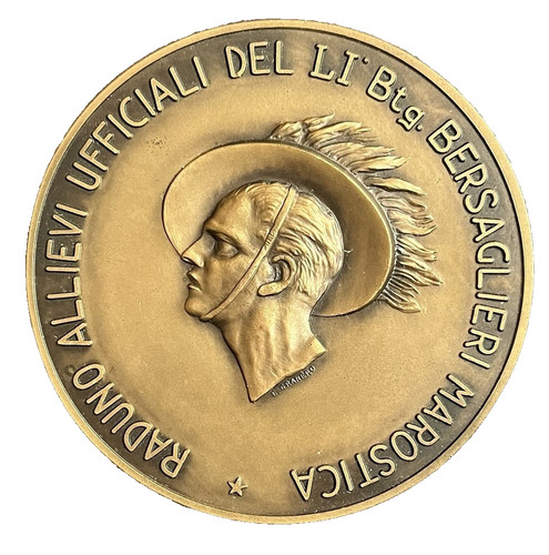 Medaglia bersaglieri marostica - medaglia,