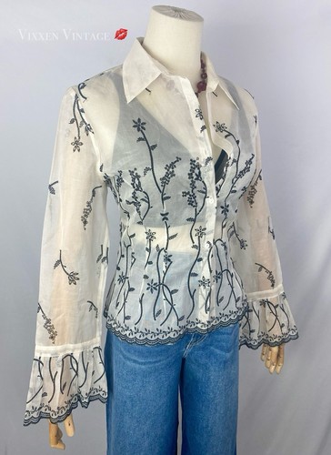 Camicia vintage y2k seta - vintage,