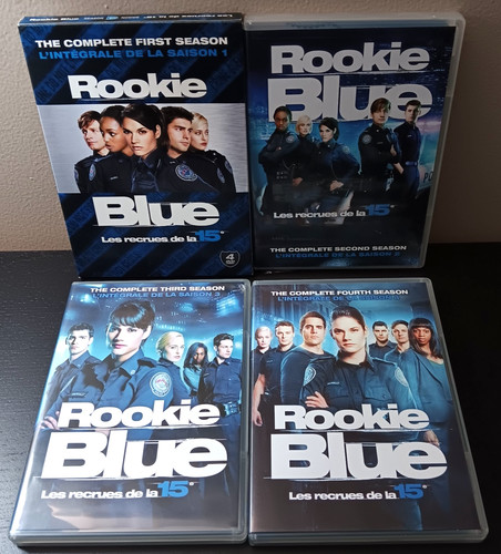 Rookie blue season new dvd - season, 1-4