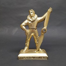 Statuetta in resina di pilota