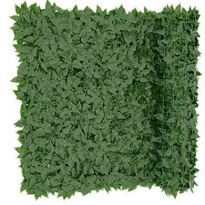 Siepe artificiale ultra c+oprente anticaduta rete frangivista edera finta