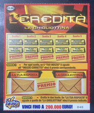 Gratta vinci solo - gratta, e