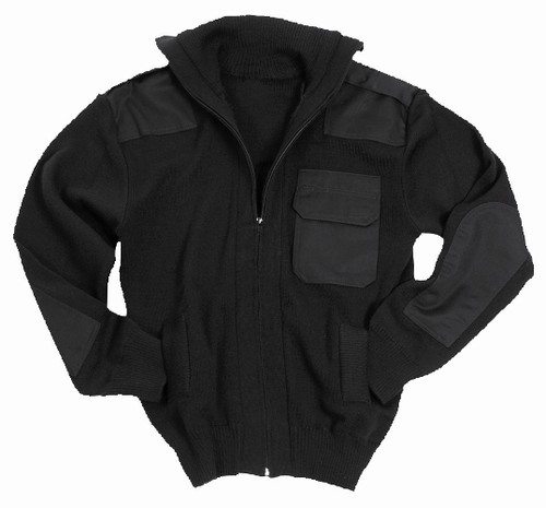 Esercito nero stile full - esercito, zip