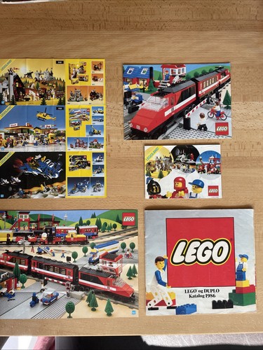 Lego brochure 1986 raro - brochure,
