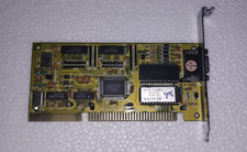 Vintage REALTEK 31030 256KB DRAM 16-bit ISA VGA CARD