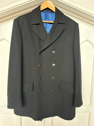 Cappotto doppiopetto lana