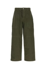 LOEWE Khaki Cotton Cargo Pants