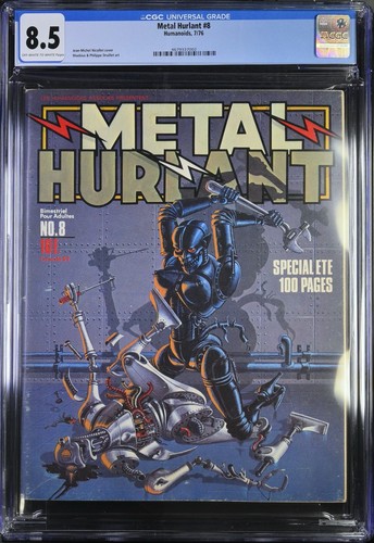 Metal hurlant cgc - #8,