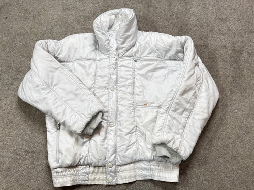 Giacca ellesse vintage argento - giacca,