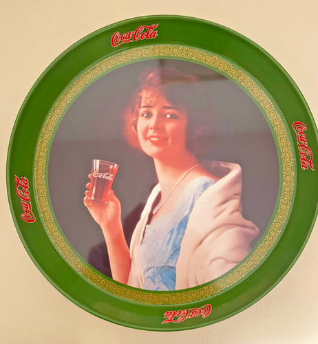 Coca cola vassoio anni - coca, 80