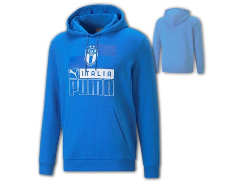 Felpa con cappuccio blu - felpa,