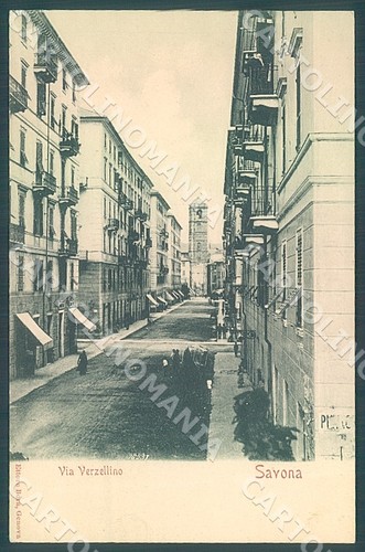 Savona città via - città, verzellino