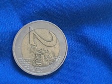 Moneta 2 euro Letzebuerg 2008 - molto rara con lettera F e segni particolari
