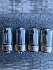 1960/s 4 x matched 6080 6as7g rca test is perfect nos ne tubes