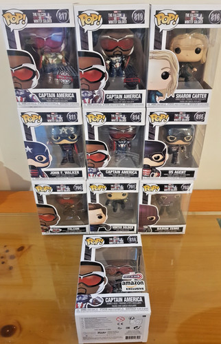 Lotto funko pop marvel - 10,
