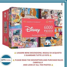 Trefl Prime UFT Puzzle Disney 6000 Pezzi – Il Grande Libro delle Fiabe
