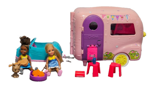 Barbie chelsea rosa camper - barbie,