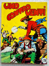TEX #2 Uno Contro Venti aut. 2926 lire 250, edicola grande Fieg continua OTTIMO*