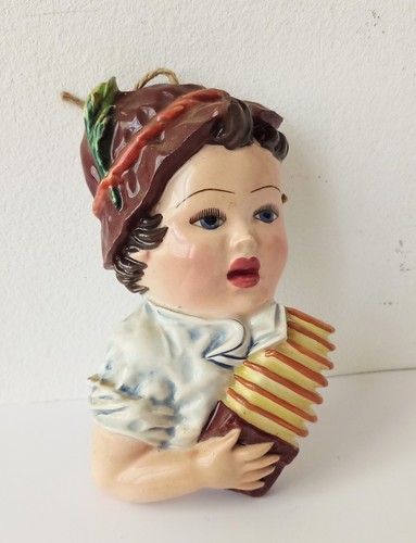 Testa ceramica anni 50 - testa,