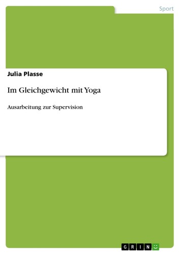 Gleichgewicht mit yoga - mit,