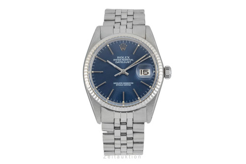 Rolex datejust blue dial - 36,