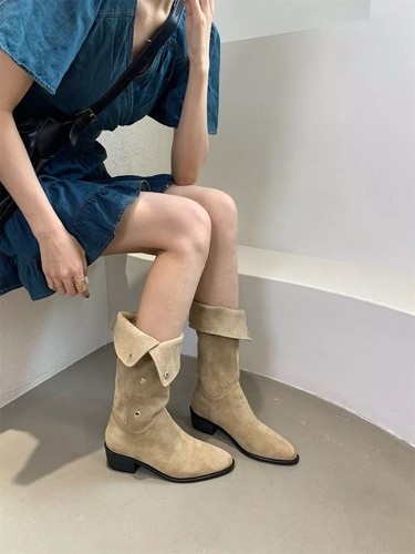 Stivali donna camperos beige - stivali,