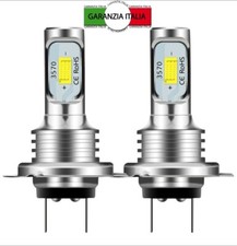 2 Lampadine H7 CANBUS a LED Fari Auto Moto Lampade Luce Bianca 6000K 12V 10KLM V