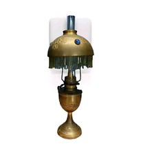 Antica Lampada Lume A Petriolo Fine Xix Sec Marchio Tedesco Antiquariato 