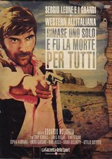 Dvd RIMASE UNO SOLO E FU LA MORTE PER TUTTI collana Sergio Leone nuovo 1971