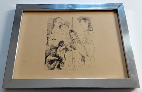 Pablo picasso stampa serie 347 - stampa,