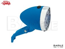 Fanale - Faro - Luce Anteriore Azzurro 3 LED Bici Graziella - Olanda - City Bike
