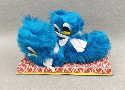 Uccellini blu peluches - blu,