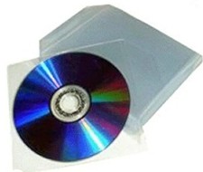 200 Bustine Cd DVD Trasparenti