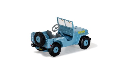 Corgi mim jeep willys - corgi, seebees