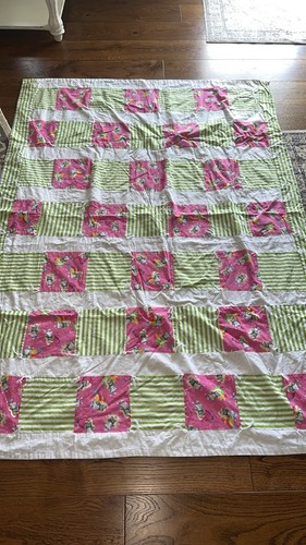 Trapunta vintage puffi - trapunta, fatta