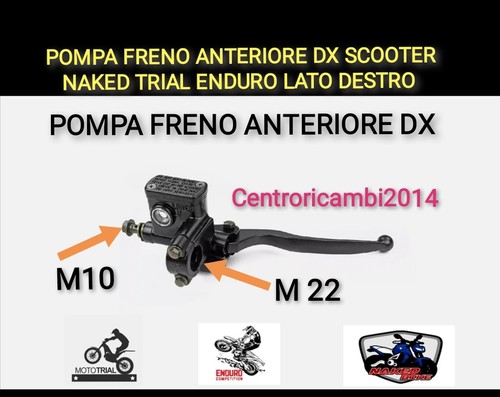 Pompa freno anteriore - pompa,