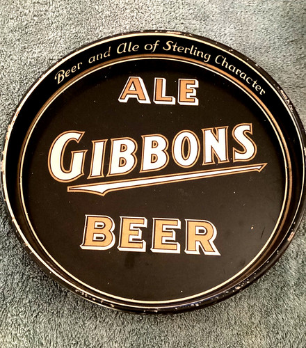 Gibbons vassoio birra vintage - vassoio,