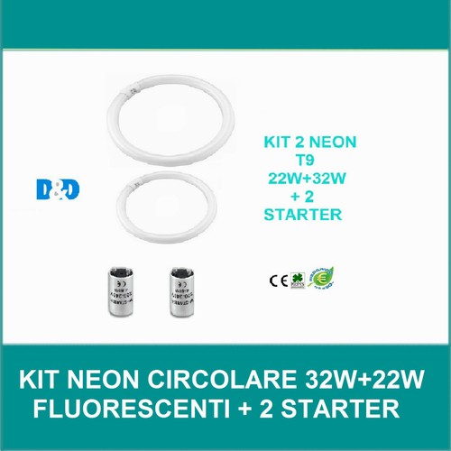Kit lampade neon - 2, al